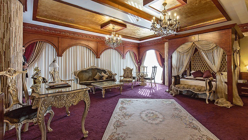 زیباترین اتاق ماه عسل در هتل درویشی مشهد