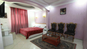 اتاق های دو تخته هتل ادریس مشهد