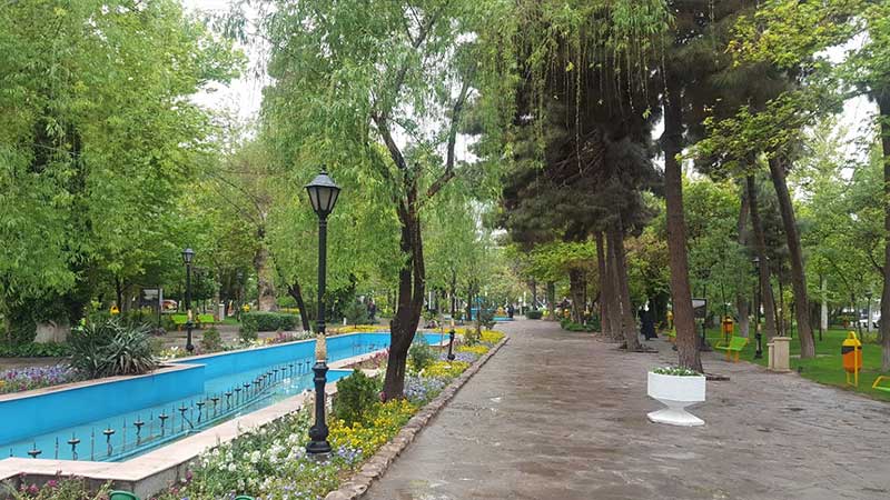 بوستان باغ ملی مشهد