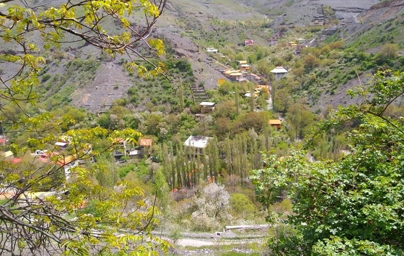نمایی از روستاهای شاندیز مشهد
