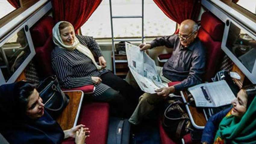 عکس قطار سروش تهران مشهد